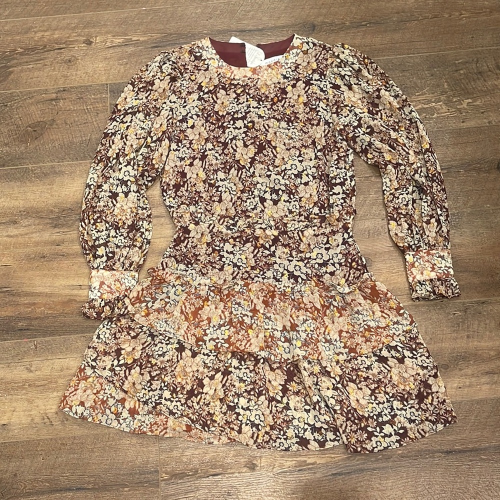 Short floral dress